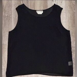 Women's Chiffon Tank Top Size 12 Large Brand Joan Leslie